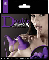 Excellent Power Double Trouble Nipple and Clit Teaser With Vibrating Bullet Nipple and Clit Clamps